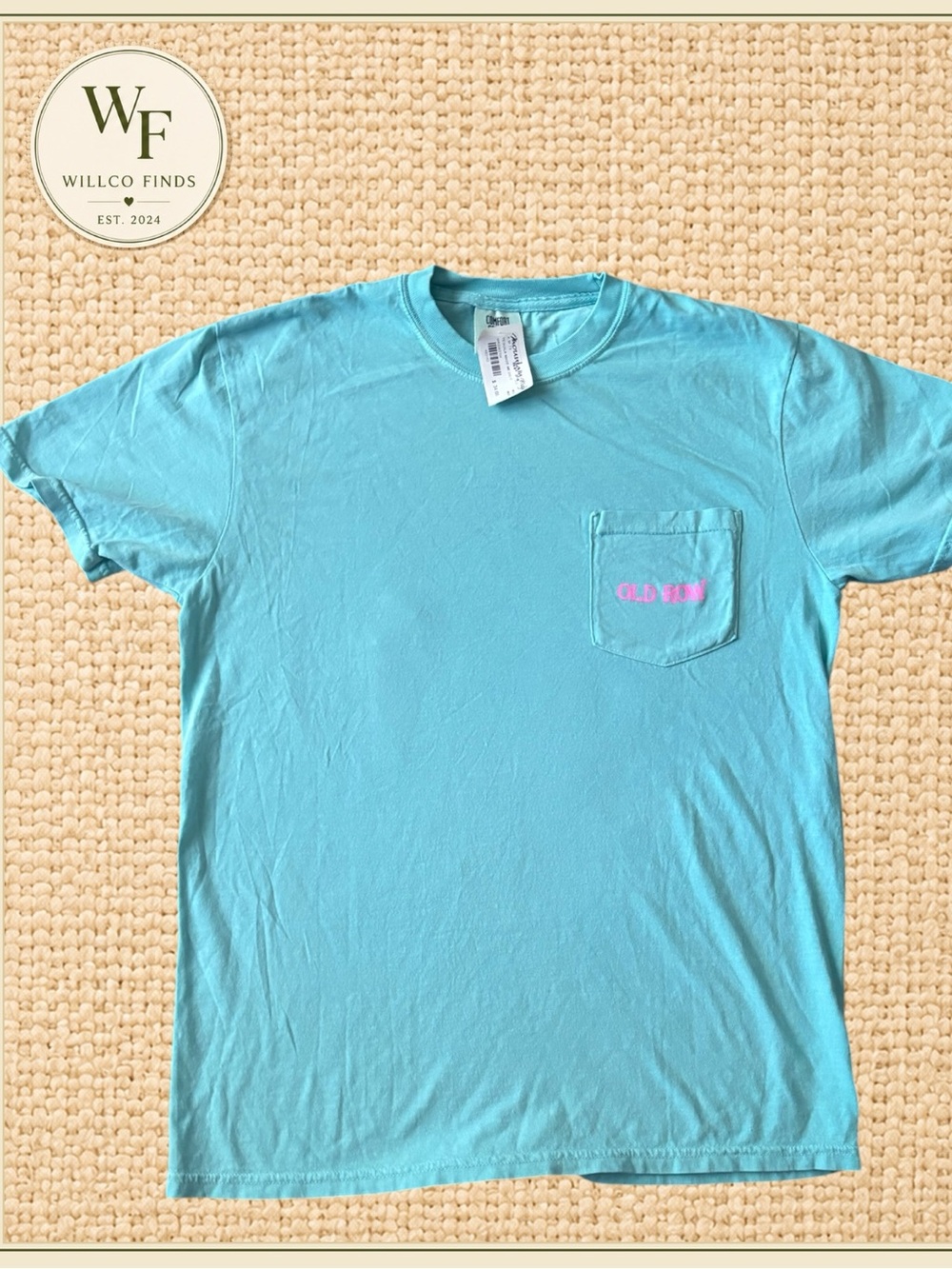 NWT Old Row Tequila Made Me Do It Comfort Colors Tee M